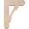 Ekena Millwork Olympic Craftsman Smooth Bracket w/ Offset Brace, Douglas Fir, 7 1/2"W x 22"D x 30"H BKT0806X22X30OLY04SDF - alternate 2